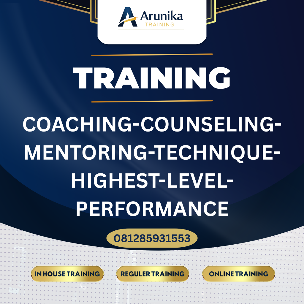 Pelatihan Training Coaching-Counseling-Mentoring-Technique-Highest-Level-Performance Jakarta