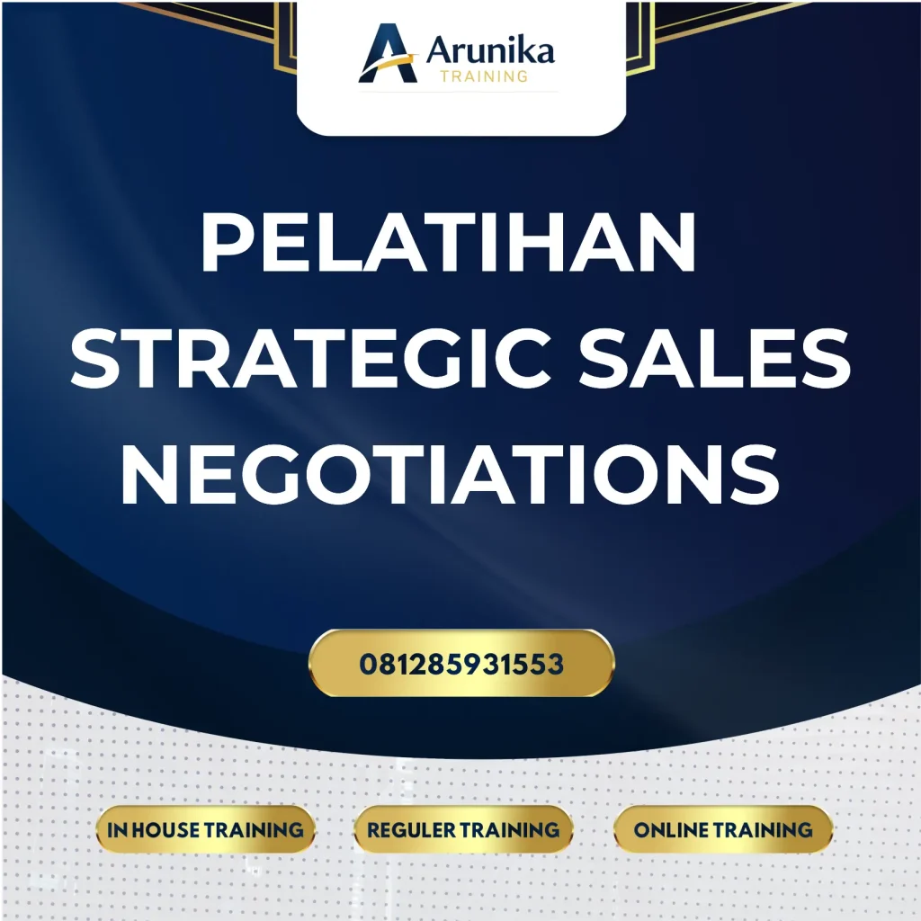 PELATIHAN STRATEGIC SALES NEGOTIATIONS Pelatihan Strategic Negotiation Jakarta